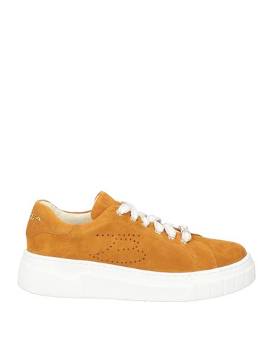 Tosca Blu Studio Woman Sneakers Camel Size 7 Leather In Neutral