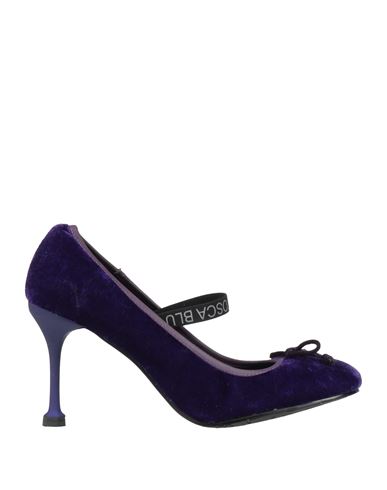 Tosca Blu Studio Woman Pumps Purple Size 7 Textile Fibers In Purple