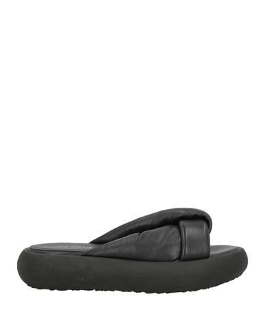 Vic Matie Vic Matiē Woman Sandals Black Size 6 Leather In Black