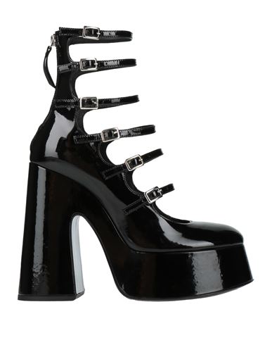 Vic Matie Vic Matiē Woman Ankle Boots Black Size 7 Leather In Black