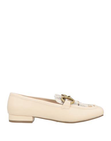 Menbur Woman Loafers Blush Size 8 Textile Fibers, Synthetisches Material In Neutral