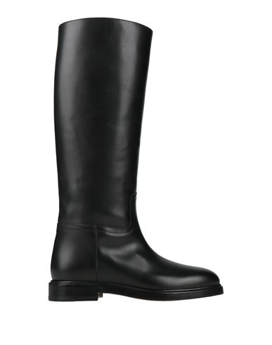 Legres Woman Boot Black Size 5 Leather In Black