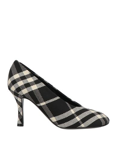 Burberry Woman Pumps Black Size 7 Textile Fibers