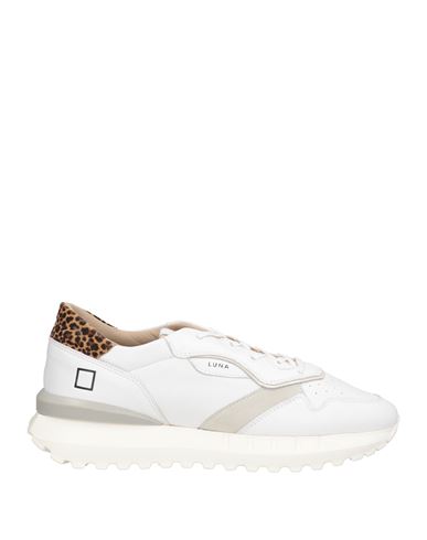 Date D. A.t. E. Woman Sneakers White Size 8.5 Leather In White