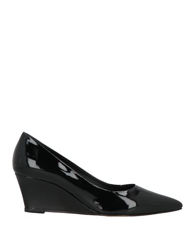 Theory Woman Pumps Black Size 6 Leather In Black