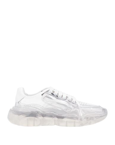 Moschino Couture Woman Sneakers Transparent Size 8 Rubber In Transparent