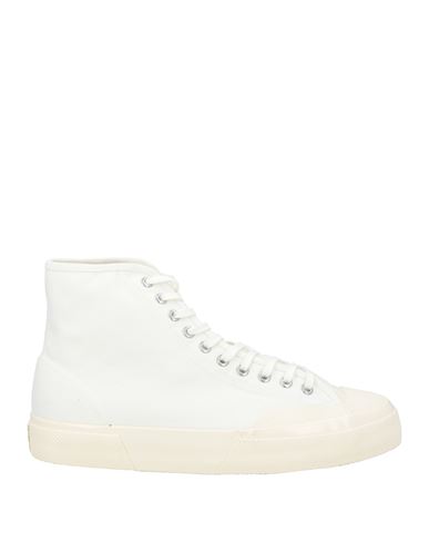 Artifact By Superga Man Sneakers Ivory Size 7.5 Textile Fibers In White
