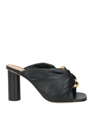 Jw Anderson Woman Sandals Black Size 8 Lambskin In Multi