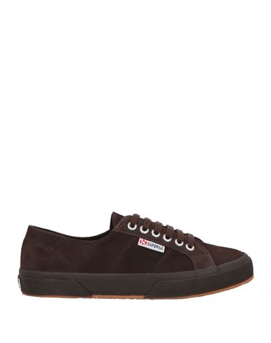 Superga Woman Sneakers Brown Size 6.5 Leather