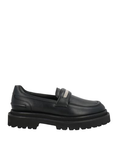 Peserico Woman Loafers Black Size 7 Leather In Black