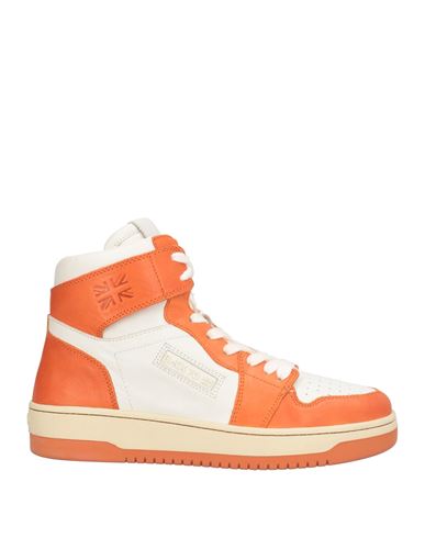 Back 70 Woman Sneakers Orange Size 7 Cow Leather