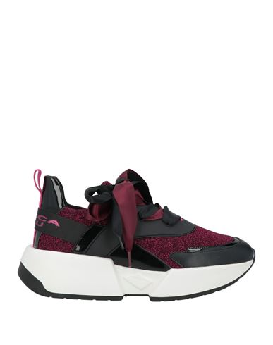 Tosca Blu Studio Woman Sneakers Magenta Size 7 Synthetisches Material In Black