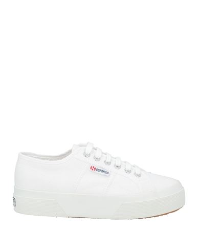 Superga Woman Sneakers White Size 7 Textile Fibers In White
