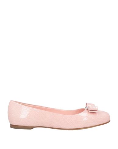 Ferragamo Woman Ballet Flats Pink Size 6 Lambskin In Pink