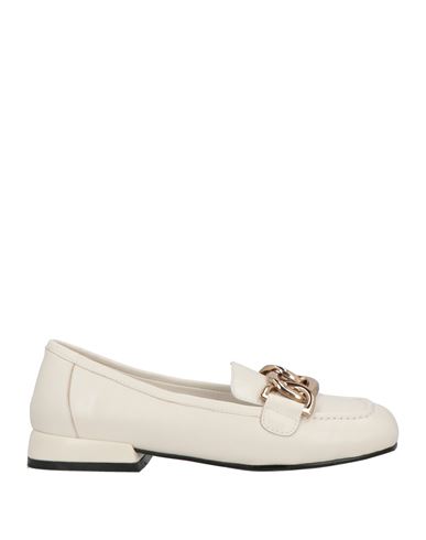 Tosca Blu Woman Loafers White Size 7 Leather