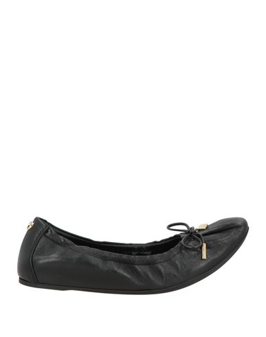 Ferragamo Ballerina Woman Ballet Flats Black Size 7 Lambskin In Black