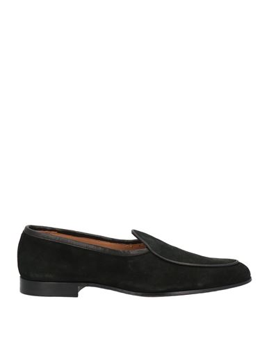 Zampiere Man Loafers Dark Brown Size 9 Leather In Black