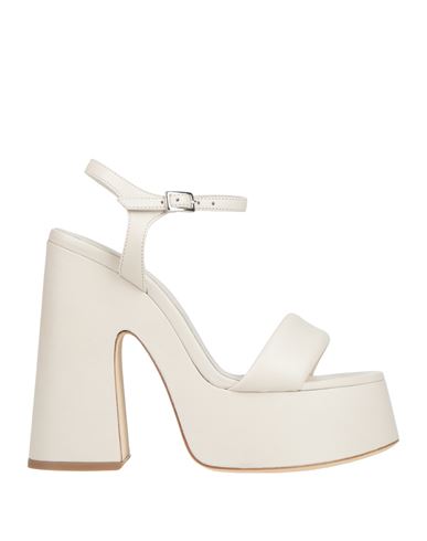 Vic Matie Vic Matiē Woman Sandals White Size 8 Leather