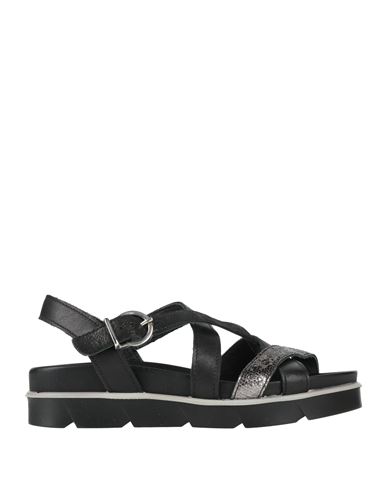 Igi & Co Woman Sandals Black Size 6 Leather In Black