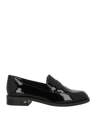 Stuart Weitzman Woman Loafers Black Size 7.5 Leather In Black