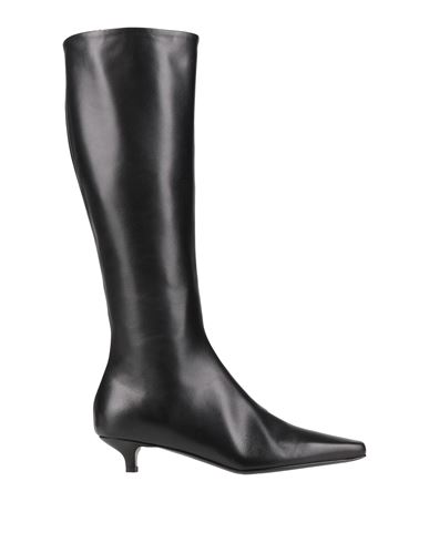 Totême Toteme Woman Boot Black Size 8 Leather In Multi