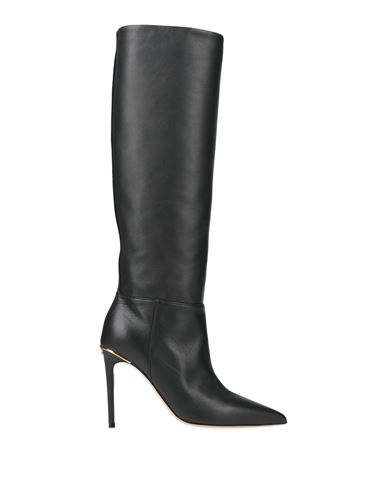 Ninalilou Woman Boot Black Size 7 Leather In Black