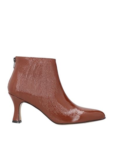 Noa A. Woman Ankle Boots Brown Size 8 Leather