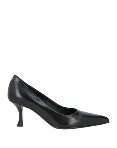 Ferragamo Woman Pumps Black Size 6 Leather In Black