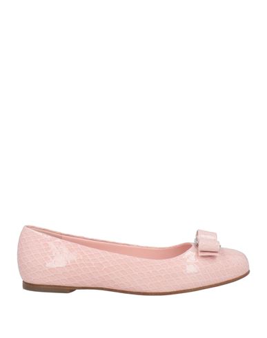 Ferragamo Woman Ballet Flats Light Pink Size 8 Lambskin In Pink