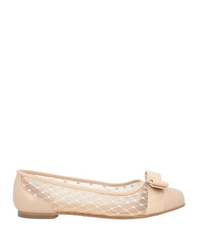 Ferragamo Varina Ballet Flat In Nude