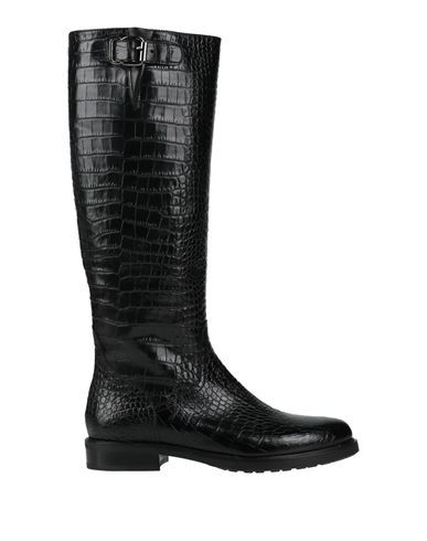 Laura Bellariva Woman Boot Black Size 7 Leather In Black