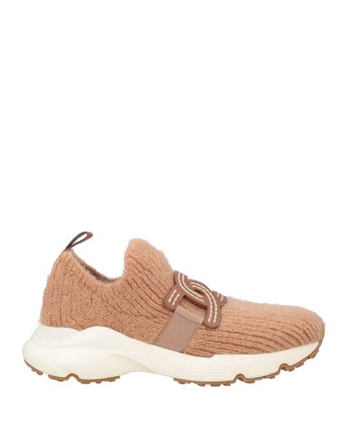 Tod's Knit Low-top Sneakers In Brown
