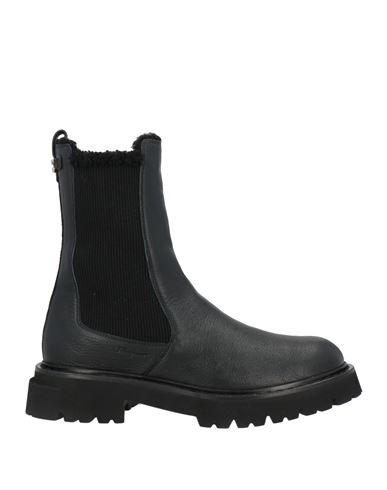 Ferragamo Woman Ankle Boots Black Size 9.5 Leather In Black