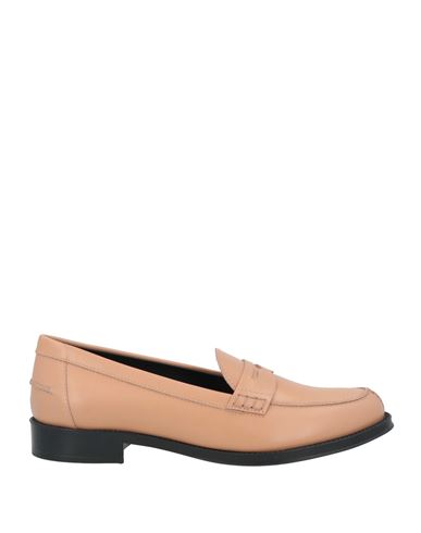 Tod's Woman Loafers Blush Size 8 Leather In Neutral