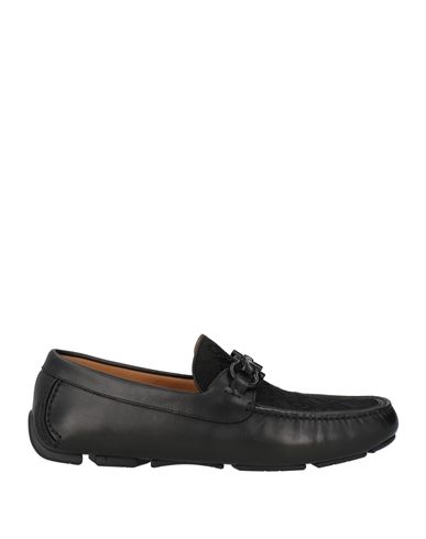 Ferragamo Round Head Logo Detail Loafers In Multi