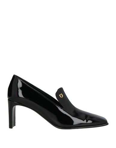 Ferragamo Woman Pumps Black Size 7 Calfskin In Black