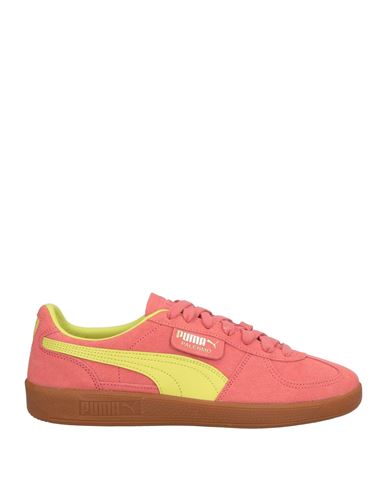 Puma Man Sneakers Salmon Pink Size 9 Leather In Pink