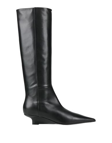 Totême Toteme Woman Boot Black Size 8 Leather In Black