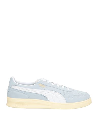 Puma Indoor Man Sneakers Sky Blue Size 11.5 Leather