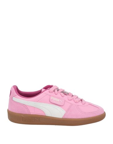 Puma Woman Sneakers Pink Size 7.5 Cowhide In Pink