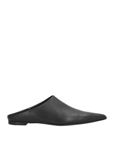 Khaite Woman Mules & Clogs Black Size 8 Leather