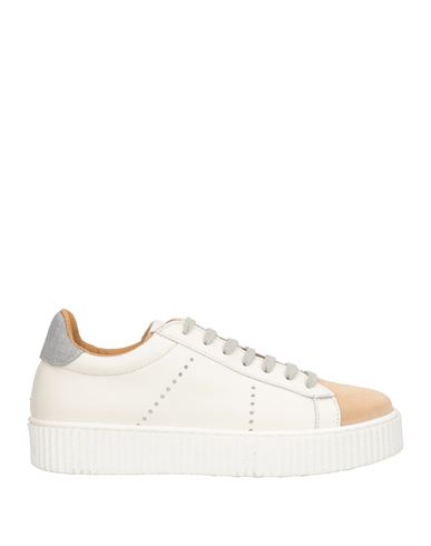 Eleventy Toddler Girl Sneakers Sand Size 10c Leather In Nude