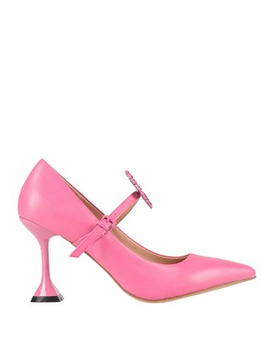 Gaelle Paris Gaëlle Paris Woman Pumps Fuchsia Size 7 Leather In Pink