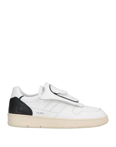 Date D. A.t. E. Dante 5 Man Sneakers White Size 9 Leather In White
