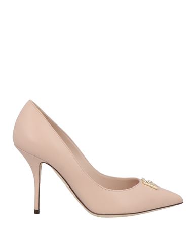 Dolce & Gabbana Woman Pumps Blush Size 4 Lambskin In Brown