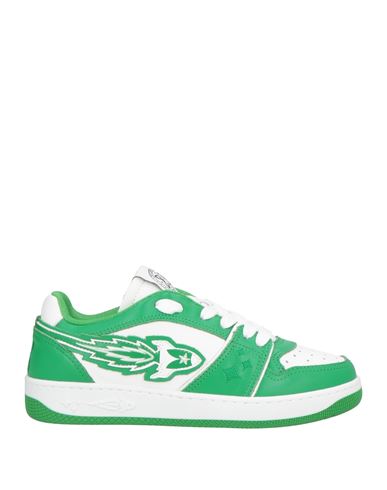 Enterprise Japan Woman Sneakers Green Size 8 Calfskin In Green