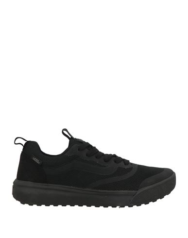 Vans Woman Sneakers Black Size 9.5 Textile Fibers In Multi