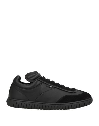 Bally Man Sneakers Black Size 9 Leather In Black