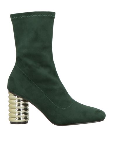 Botines de caña alta Mujer Verde oscuro 39 Mujer