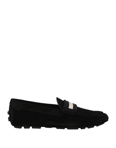 Bally Man Loafers Midnight Blue Size 13 Calfskin In Black